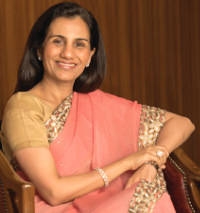 Chanda Kochhar, managing director and CEO, ICICI Bank